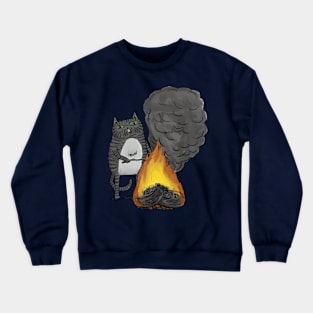 Tire Fire Crewneck Sweatshirt